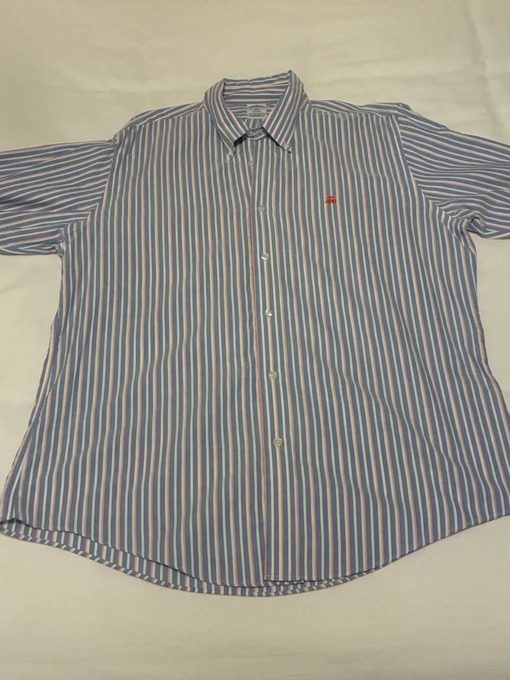 Brooks Brothers 1818 Regent Men's XL Striped Non-Iron Dress Shirt